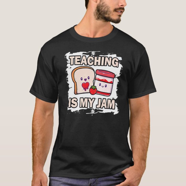 Camiseta Ensinar É Minha Apreciação De Professora Da Escola (Frente)