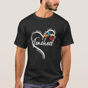 Camiseta Ensinar É Um Professor Engraçado De Trabalho Cardí