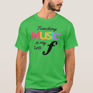Camiseta Ensinar Música É O Meu Humor De Professor De Músic