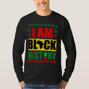 Camiseta Ensinar que sou negra História Mês Crianças Orgulh