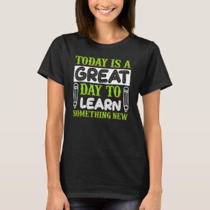 Camiseta Ensinar Um Excelente Bonito Para Aprender Alguma C