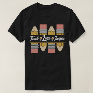 Camiseta Ensine, Ame, Inspire