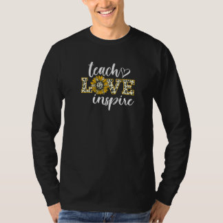 Camiseta Ensine Amor Inspire, Amar Ser Uma Professora