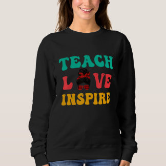 Camiseta Ensine Amor Inspire Coque Desarrumado Retro Profes