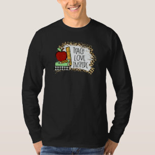 Camiseta Ensine Amor Inspire Estampa de Leopardo Guepardo 1