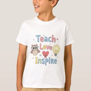 Camiseta Ensine Amor Inspire – Fofo