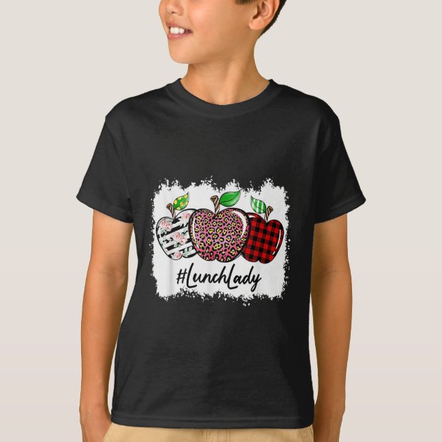 Camiseta Ensine Amor Insre Senhora do Almoço Leopardo Verme (Frente)