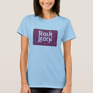 Camiseta Ensine/aprenda a ilusão óptica