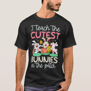 Camiseta Ensine Os Bunnies Mais Pertos Do Professor De Desi