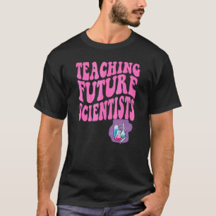 Camiseta Ensino a Futuros Artistas Retro Professor Alunos C