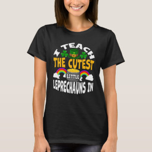 Camiseta Ensino A Mais Bonita Gota De Leprechauns