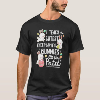 Camiseta Ensino A Professora De Coelhinhos De Jardim Mais B