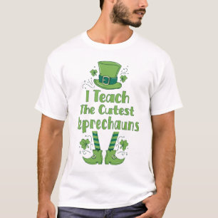 Camiseta Ensino a Rua de Leprechauns mais cruéis. Dia de Pa