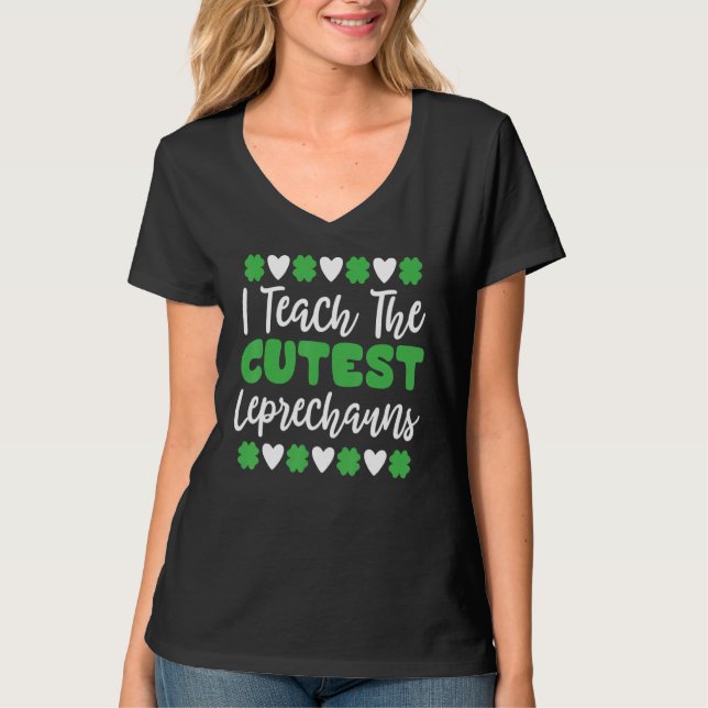 Camiseta Ensino A Rua De Professores De Leprechauns Mais Lo (Frente)