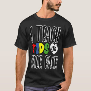 Camiseta Ensino As Crianças A Falar Com O Patologista.