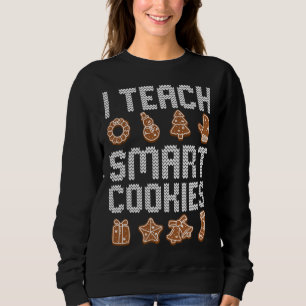 Camiseta Ensino Biscoitos Inteligentes Professor de Natal C