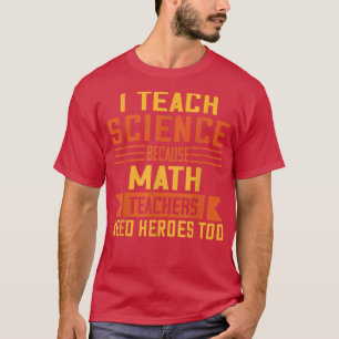 Camiseta Ensino Ciência Porque Novidade Engraçada