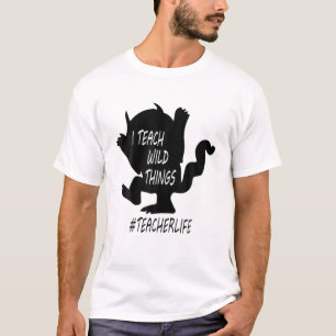 Camiseta Ensino Coisas Selvagens, Professores Engraçados