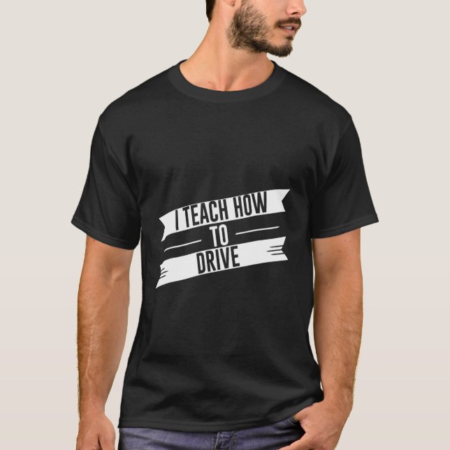 Camiseta Ensino Como Dirigir (Frente)