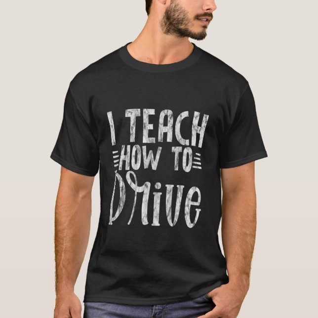 Camiseta Ensino Como Dirigir (Frente)