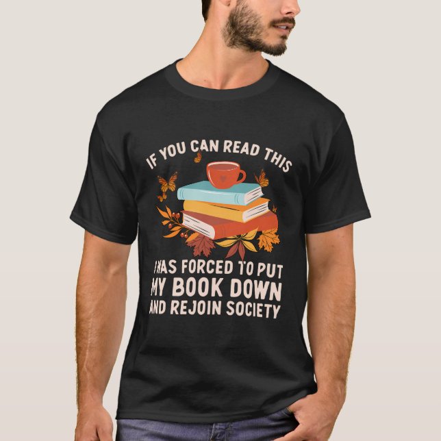 Camiseta Ensino Crianças A Lerem Professores De Leitura De  (Frente)