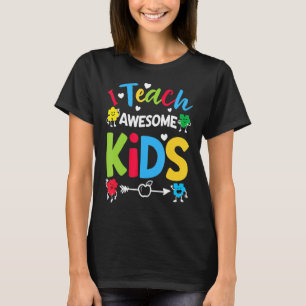Camiseta Ensino Crianças Incríveis Autismo Sensibilização P