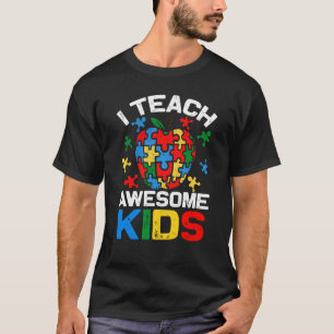 Camiseta Ensino Crianças Incríveis Autismo Teto Especial de