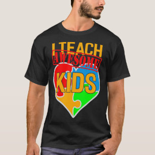 Camiseta Ensino Crianças Incríveis Ensino Especial Sobre 
