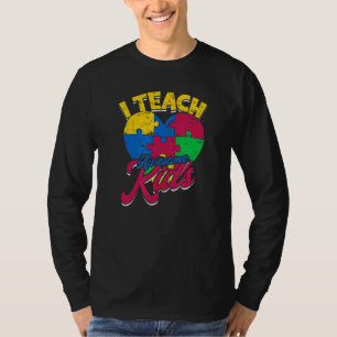 Camiseta Ensino Crianças Incríveis Professor Autismo Profes