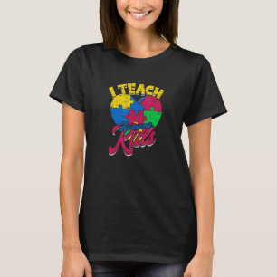Camiseta Ensino Crianças Incríveis Professor Autismo Profes