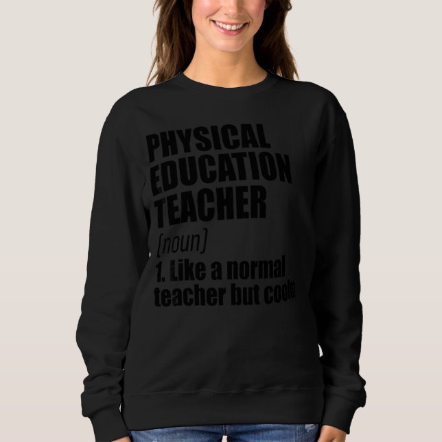 Camiseta Ensino De Definição De Professores De Educação Fís (Frente)