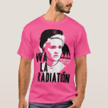 Camiseta Ensino de Física Radiológica Marie Curie Science C<br><div class="desc">Professor Marie Curie de Química Científica Radium Physics.</div>