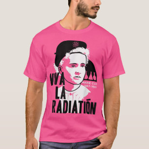 Camiseta Ensino de Física Radiológica Marie Curie Science C