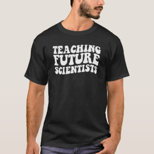 Camiseta Ensino de Futuros Cientistas Retrô Estudantes de P