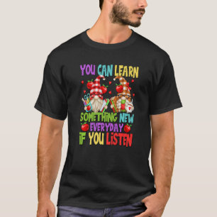 Camiseta Ensino De Professores Citação Para Mulheres Encant