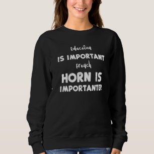Camiseta Ensino de Professores É Importante Corno Francês É