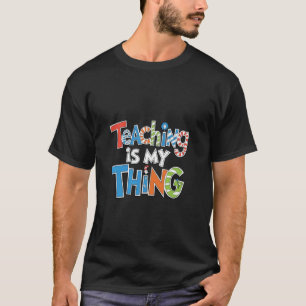 Camiseta Ensino Divertido é Minha Coisa Professores de Volt