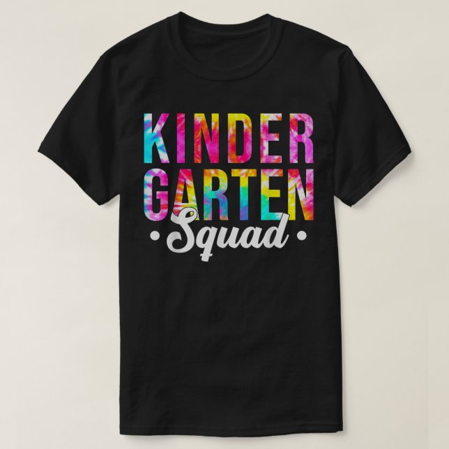 Camiseta Ensino do Jardim Infantil (Frente do Design)