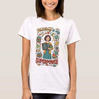 Camiseta Ensino é Meu Superpoder