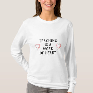 CAMISETA ENSINO É UMA "OBRA DE CORAÇÃO"