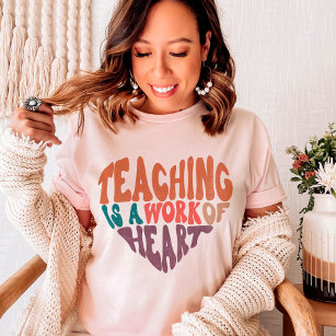 Camiseta Ensino é uma obra de professor de coração