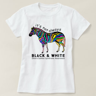 Camiseta Ensino EDS Zebra Danlos Síndrome Engraçada