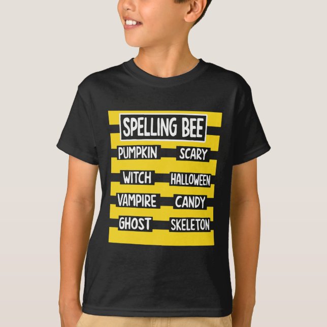 Camiseta Ensino Engraçado De Halloween Para Professores Que (Frente)