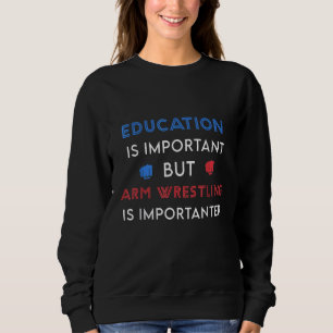 Camiseta Ensino engraçado é importante, mas campeão de Luta