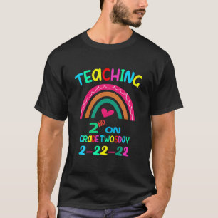 Camiseta Ensino Engraçado Grau De Segundo Na Segunda-Feira