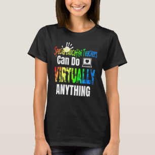 Camiseta Ensino Especial Aprendizagem Remota Superior Para