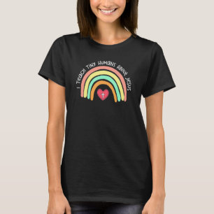 Camiseta Ensino Humanos Pequenos Sobre Jesus Professora Apr