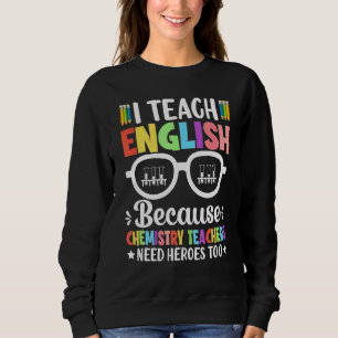 Camiseta Ensino Inglês Porque Os Professores De Química Pre