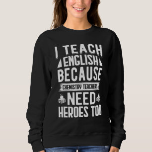 Camiseta Ensino Inglês Porque Os Professores De Química Pre