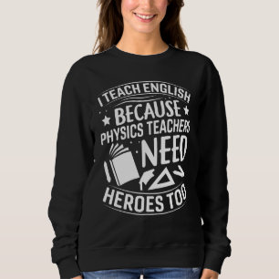 Camiseta Ensino Inglês Porque Professores De Física Precisa